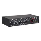4 Channels Recording Sound with Driver Free Audio Interface, 4-in A4U0