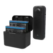 Lightweight Battery Charging Case for X4 Camera Battery Charger USB C Charging