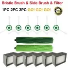 For &Filters&Bristle Part i7 E5 Roomba i7+/i7 Br E7 Plus Brush E6 iRobot Side F