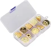 Stamp Heads, Exquisite 10Pcs Easy to Replace Wax Seal Stamp Head Set Zinc Alloy for Letters