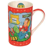 Red Dad Mug