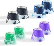 Yuyongshuai Bat Grip Choke Up Rings,Premium Choke Up Rings, Pressure Baseball Rings,Including: 8 Pack Choke up Rings, 2 Wrist Protectors