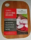 BAMBOO CUTTING BOARD 8.7" x 5.9 Anti-Microbial/Antibacterial