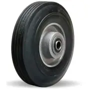 Hamilton 6" x 2" Super-Flex Rubber on Aluminum Caster Wheel, 300 lbs Load Capaci