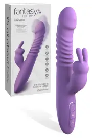 Pipedream Thrusting 9.5" Rabbit Vibrator With Heat Function