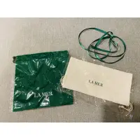 在飛比找蝦皮購物優惠-LA MER 海洋拉娜 束口袋 （米色/綠色）