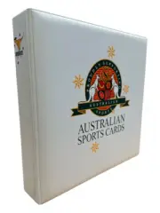 FUTERA AUSTRALIAN SPORTS CARDS ALBUM BINDER