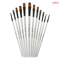 在飛比找蝦皮購物優惠-12Pcs 12Pcs Artist Paint Brush