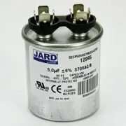 MARS 12995 Motor Run Capacitor 5MFD 370V Round