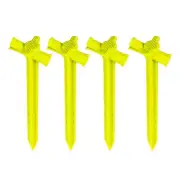 9 In. Anchoring Stake Kit (4-Pack) for Trees, Tents, Tarps, Hunting Blinds