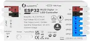 Sogledwow ESP32 WLED RGB IC LED Strip Controller 4 Channel Outputs 15A Fuse Mic Sound Dynamic Lights USB-C UART DIY Energy Saving Relay Level Shifter IC for Digital WS2811 WS2812 WS2815 SK6812 etc