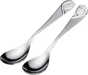 Tablespoons 304 Stainless Steel Tableware Couple Spoon Chinese Valentine's Day Gift Romantic Creative Personality 1 Pair Spoon Serving Spoon