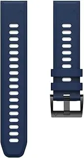 [MGTCAR] 26 22 20mm Silicone Watchband for Garmin Fenix 7 7X 6 6X Pro 5 5X Plus 3HR 935 S60 mk1 Smartwatch Wrist Strap Waterproof Easyfit
