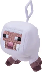 MINECRAFT CLIP PLUSH BABY WHITE SHEEP