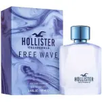 【TURBOSHOP】原廠 HOLLISTER FREE WAVE 加州海浪男性淡香水TESTER 100ML