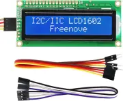 I2C IIC LCD 1602 Module, New Type TWI Serial 16X2 Display, Compatible with Ardui