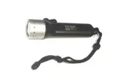 F2 FITECH IP68 High Power Diving Flashlight Black Torch up to 60m