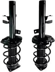 1PC Compatible For Ford Focus C490 Front Car Shock Absorber Assembly ED8C18045AC ED8C18K00BB(Silver)