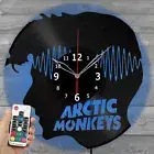 LED Vinyl Clock Arctic Monkeys Light Vinyl Record Wall Clock Home Decor 1021