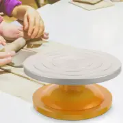 Plastic Steel Rotary Table Clay Sculpting Stand Rotate Turntable Pottery Tools