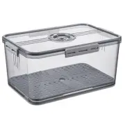 2X(Airtight Bread Boxes for Kitchen Counter, with Lid, Bread Holder Y9D9)7883