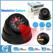 Dummy Fake Camera with LED Red Light Dome Home Security Surveillance Cameras New