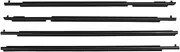 4Pcs Car Door Window Weatherstrip 75711‑35011 Window Molding Seal Belt Compatible for Toyota 4Runner N280 2010 to 2024