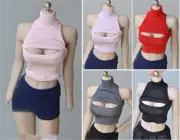 1/6 Female Open Chest Slim Tops Clothes For 12" Phicen TBLeague JO Figure Body