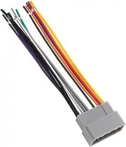 LUMIXE Radio Wire Harness, for Select 2002-2006, for Dodge, Ram, for Chrysler, for Jeep, Power 4 Speakers, Radio Wiring Harness, for Installing Car Stereo Connector Plug Non Factory Amplified Vehicle