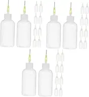 36 Pcs Plastic Dispensing Bottle Squeeze Bottles Glue Bottles with Fine Tip Plastic Dropper Bottles Glue Applicator Squeeze Bottle Needle Glue Squeeze Bottle Needle Glue Bottle