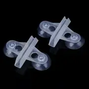 5pcs Aquarium Fish Tank Divider Suction Cup Divider Plastic Sheet Holder SE. SUM