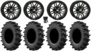 ITP SS316 14" Wheels Black Ops 30" MotoSlayer Tires Sportsman RZR Ranger