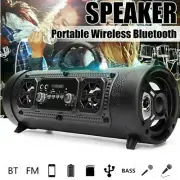 Portable Speakers Wireless Bluetooth Stereo Bass USB TF Radio Subwoofer Outdoor