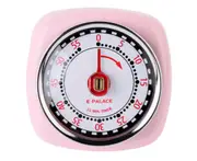 T15 Kitchen Metal Timer Magnetic Mechanical Reminder Time Management Timer Timekeeping Alarm Clock for Cooking Learning