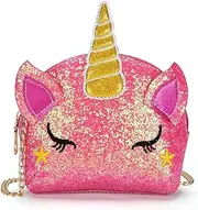 [AIBEARTY] Little Girls Glitter Sequin Crossbody Purses Small Unicorn Handbag Messenger Shoulder Bag Gifts for Toddlers