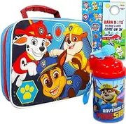 Fast Forward Paw Patrol Lunch Box for Boys Set - Paw Patrol Lunch Box, Water Bottle, Stickers, More | Paw Patrol Lunch Bag