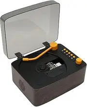Portable CD Player with Bluetooth for Car, CD Music Player for Office Home, Retro CD Player Retro Bluetooth Record Player, Gifts