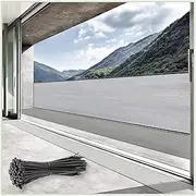 ColourTree 6' x 25' Grey Fence Privacy Screen Windscreen, Commercial Grade 170 GSM Heavy Duty, We Make Custom Size