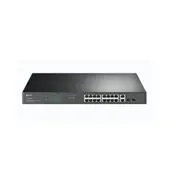 TP Link 18 Port Gigabit Rackmount Switch With 16 Port