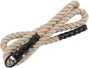 Quality Fitness Rope Equipment for Arm Power Training Climbing Strength Exercise Durable Iron Hook Hemp Rope
