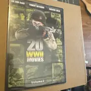 20 WWII Movies, Volume 2(10 Movies) DVD - NEW & Sealed Mitchum Van Cleef