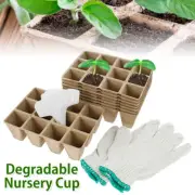 Plant Starter Tray Nursery Pot Garden Plant Trays Seedling Germination FamIF