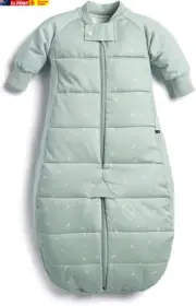 Sleep Suit Bag 3.5 TOG – 2–4 Years – Sage Print – 400 Thread Count Organic Cotto
