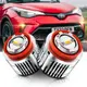 L1B 霧燈 TOYOTA CHR 原廠LED霧燈 直上 替換模組 白光 黃光 爆亮款 L1B LED霧燈