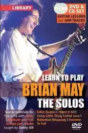 Lick Library LEARN TO PLAY Queen's BRIAN MAY GUITAR SOLOS DVD & Back Tracks CD