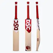 DSC Flip Pro Cricket Bat | Color: Beige | Size: Long Blade | Material: English Willow | Standard Leather Bat | for Professional Cricket Players | Massive Edges | with Bat Cover