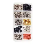 300 Pcs Computer Metal Screws Standoffs Kit For Hard Drive Computer Case Power N
