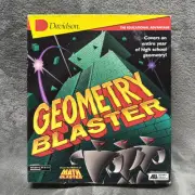 New VTG Davidson Math Blaster Geometry CD-ROM Educational Big Box Sealed 1996