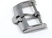 APTPKGDFDK Watch Accessories Band 12mm 14mm 16mm 18mm 20mm Fit For Omega Fit For Seamaster Strap Watch Men Pin Insurance Buckle Stainless Steel Clasp Cuff