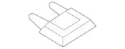 Genuine GM 1999-2023 Chevrolet GMC Cadillac Escalade ESV 20 Ampers Fuse 12004009 (for: Chevrolet)